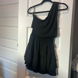Boutique One Shoulder Mini Dress